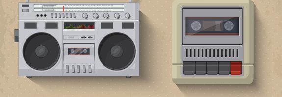 Cassette tape recorder - history Касетний магнітофон