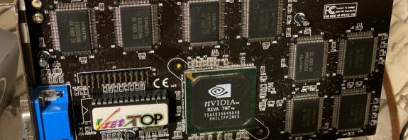 Video card for a computer Відеокарта для комп'ютера