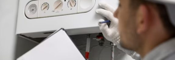 How much does the boiler consume per month бойлер