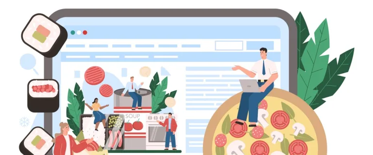 Створення сайту доставки піци та суші