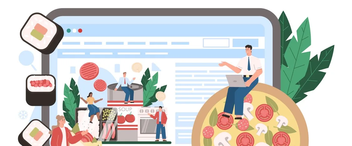 Створення сайту доставки піци та суші