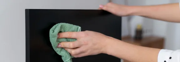 How to Clean the Screen Чим витирати екран телевізора